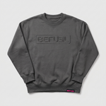 Befuel Crewneck Grey - Front