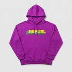Befuel Hoodie Purple - Detail