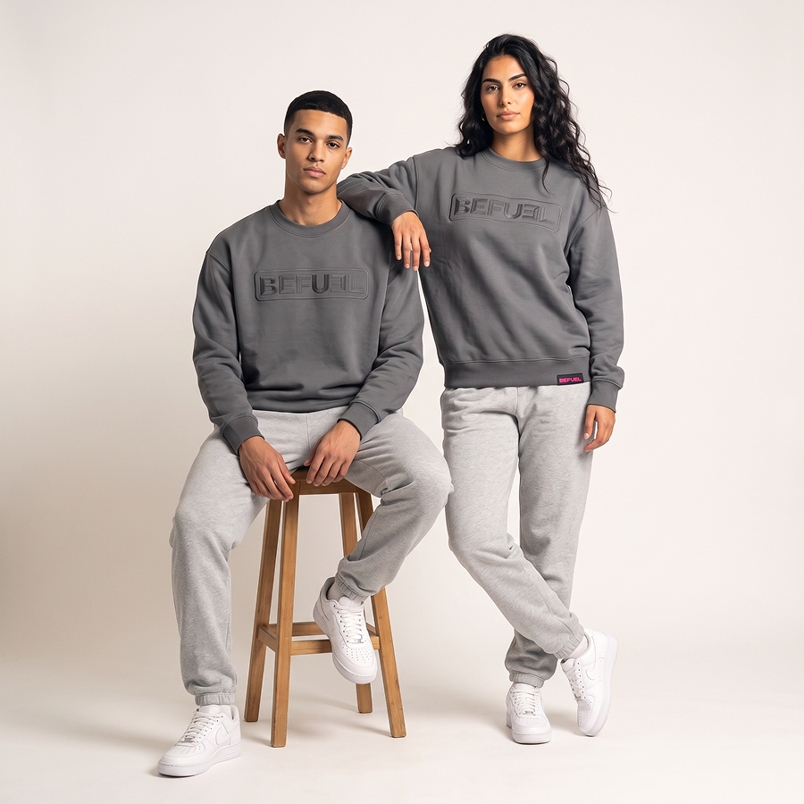 Befuel Crewneck Grey