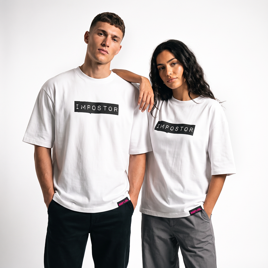 Impostor Tee White - Lifestyle